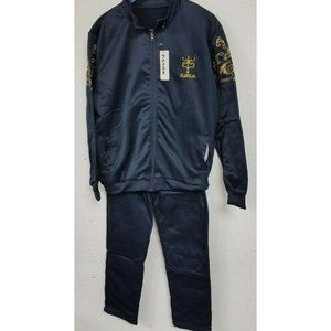 PASOK Men's Casual Tracksuit Full Zip Running Jogg